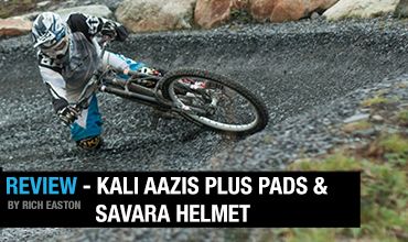 Review: Kali Savara Helmet and Aazis Plus 180 Knee/Shin pads